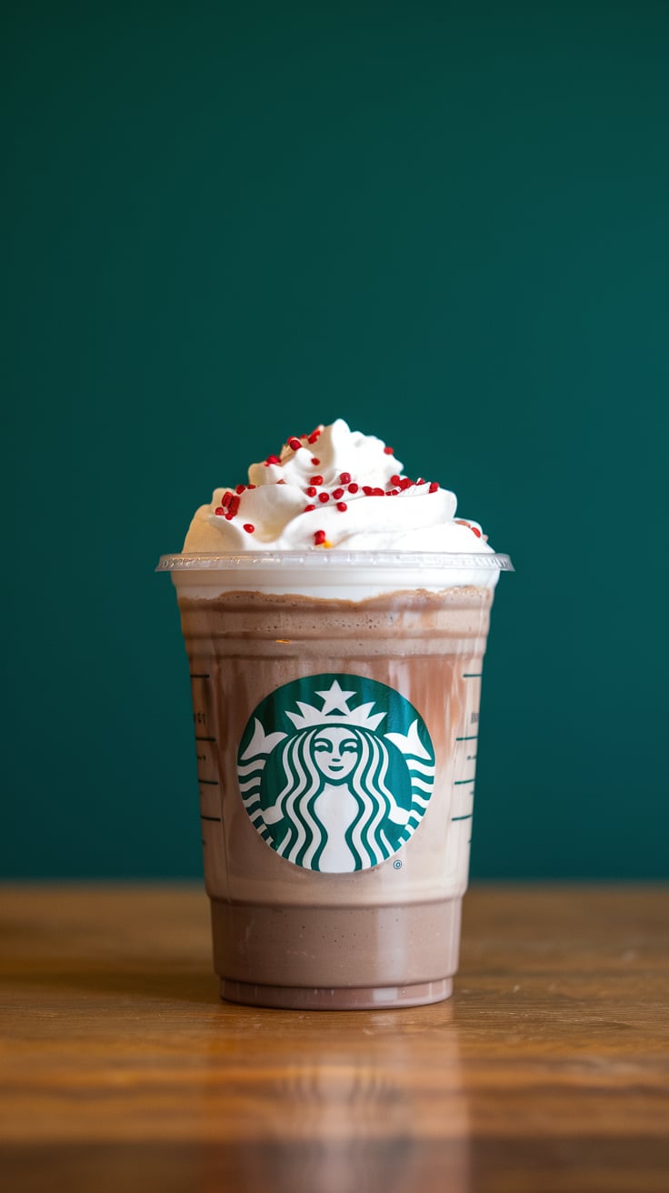 Starbucks hot chocolate