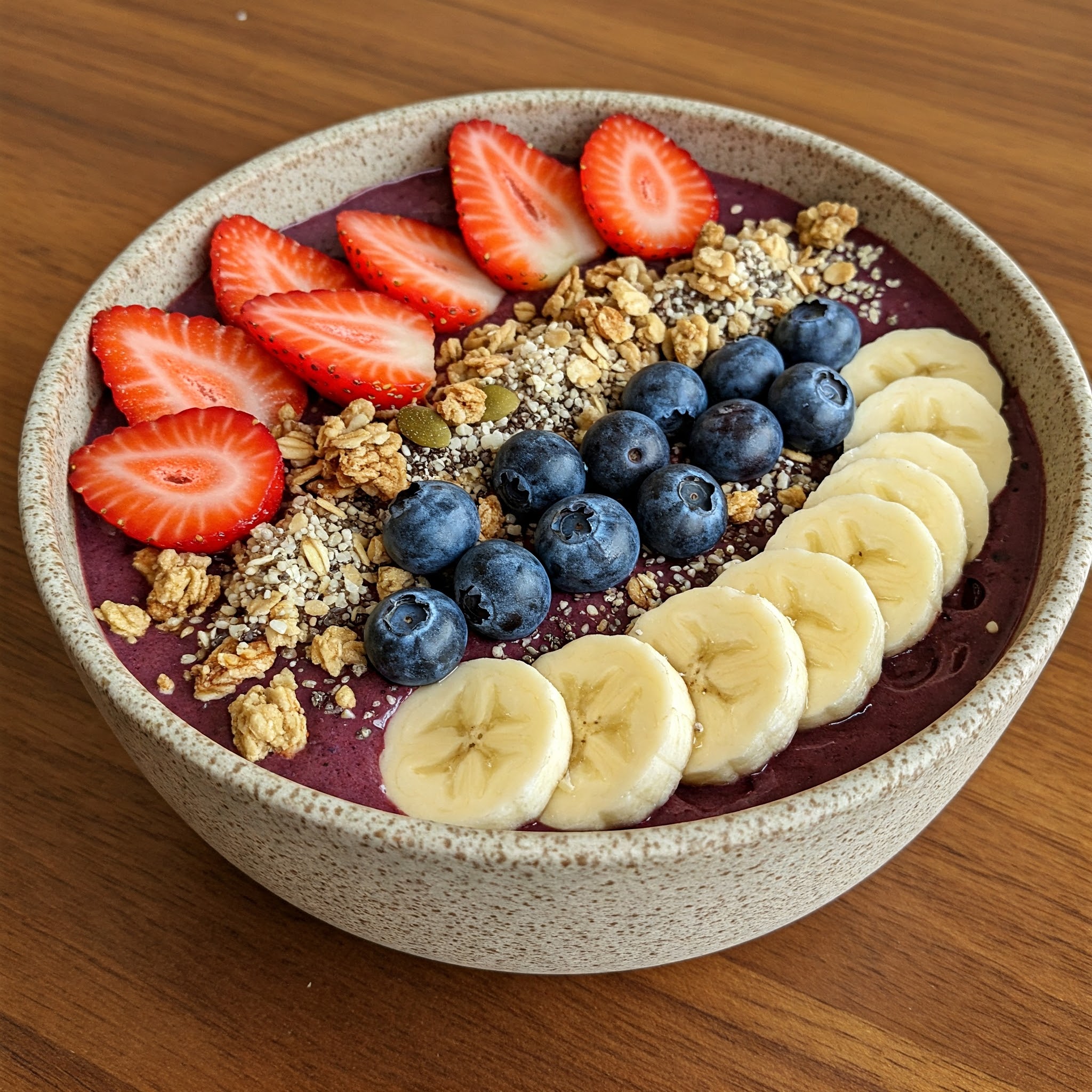 homemade acai bowl