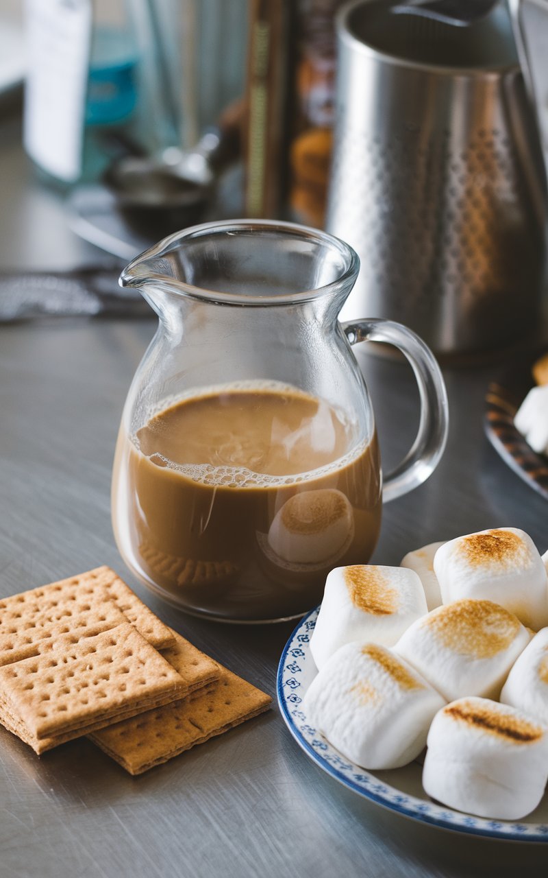 Create An Easy, Gourmet Coffee Taste with Toasted Marshmallow Creamer